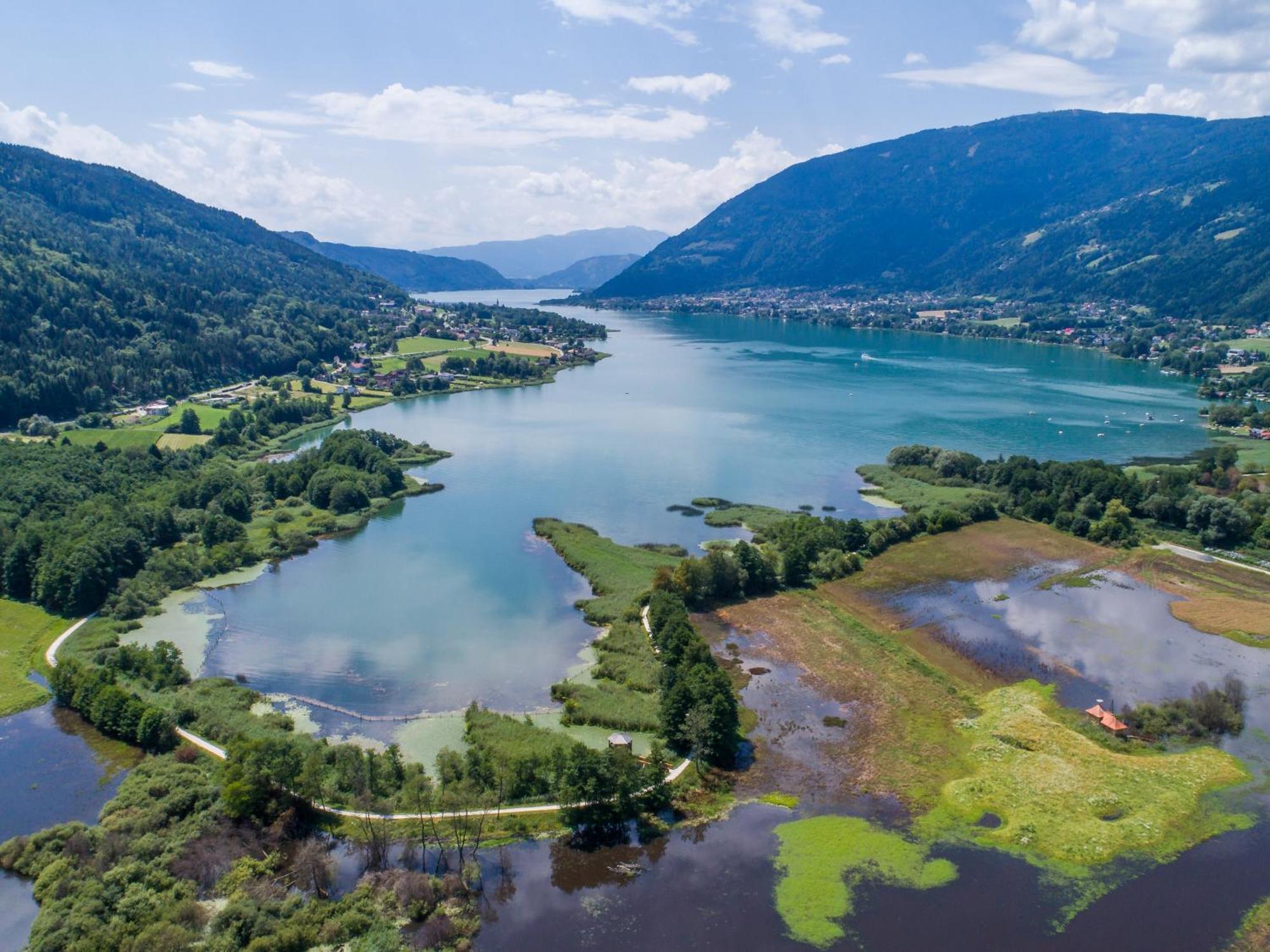 Direkter Seezugang Am Ossiacher See, Radfahren, Wandern & Erlebniscard Villach Exterior foto